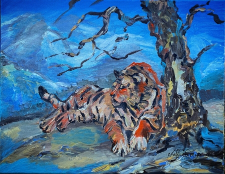 Peace of mind by artist Anastasia Shimanskaya